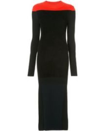 Mock Neck Knit Midi Dress by Diane von Furstenberg at Farfetch